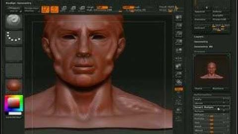 Zbrush(Fixing symmetry).