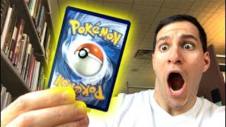 I PULLED ONE OF THE RAREST POKEMON CARDS IN THE LIBRARY!