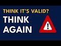 Valid vs. Invalid Arguments | How to Tell the Difference
