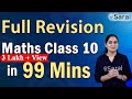 Complete Class 10 Maths Revision | All Important Formulae & Key Points 🔥🔥🔥 | CBSE Board Exam 2021