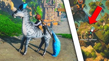 "The Azure Gnoat" Mount Location Guide in Biomutant