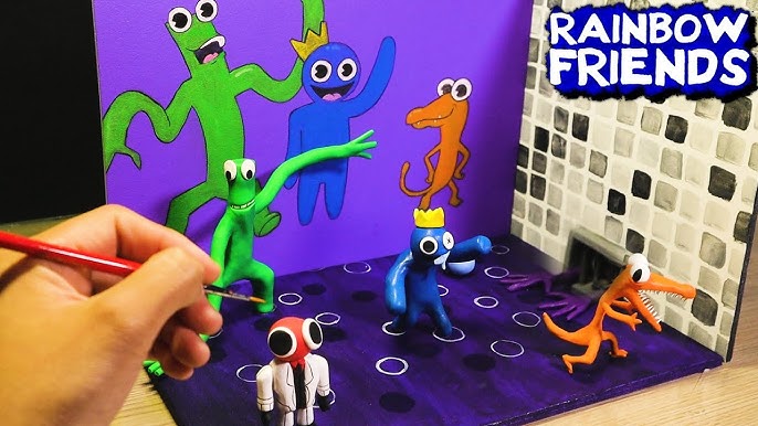 ROBLOX  Making Rainbow Friends Sculptures - 2T Clay : r/2Tclay