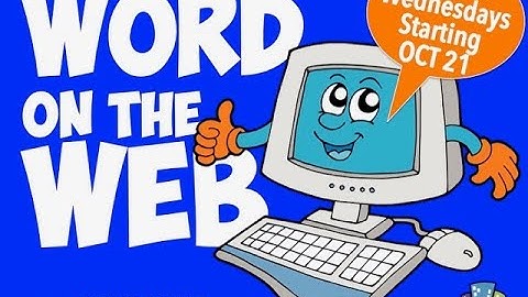 Word on the Web Week 1