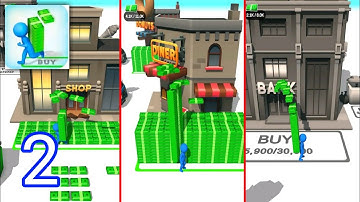 Moneyland Walkthrough Gameplay All Levels Android,iOS | New Mobile Games Update Max Level |