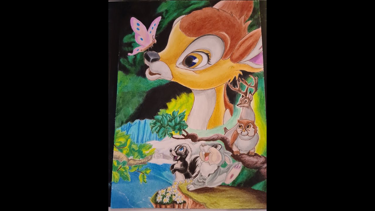 COMMENT DESSINER BAMBI ET CO