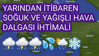 BU SEFER SOĞUK HAVA İLE BİRLİKTE BEKLENİYOR ⛈❄