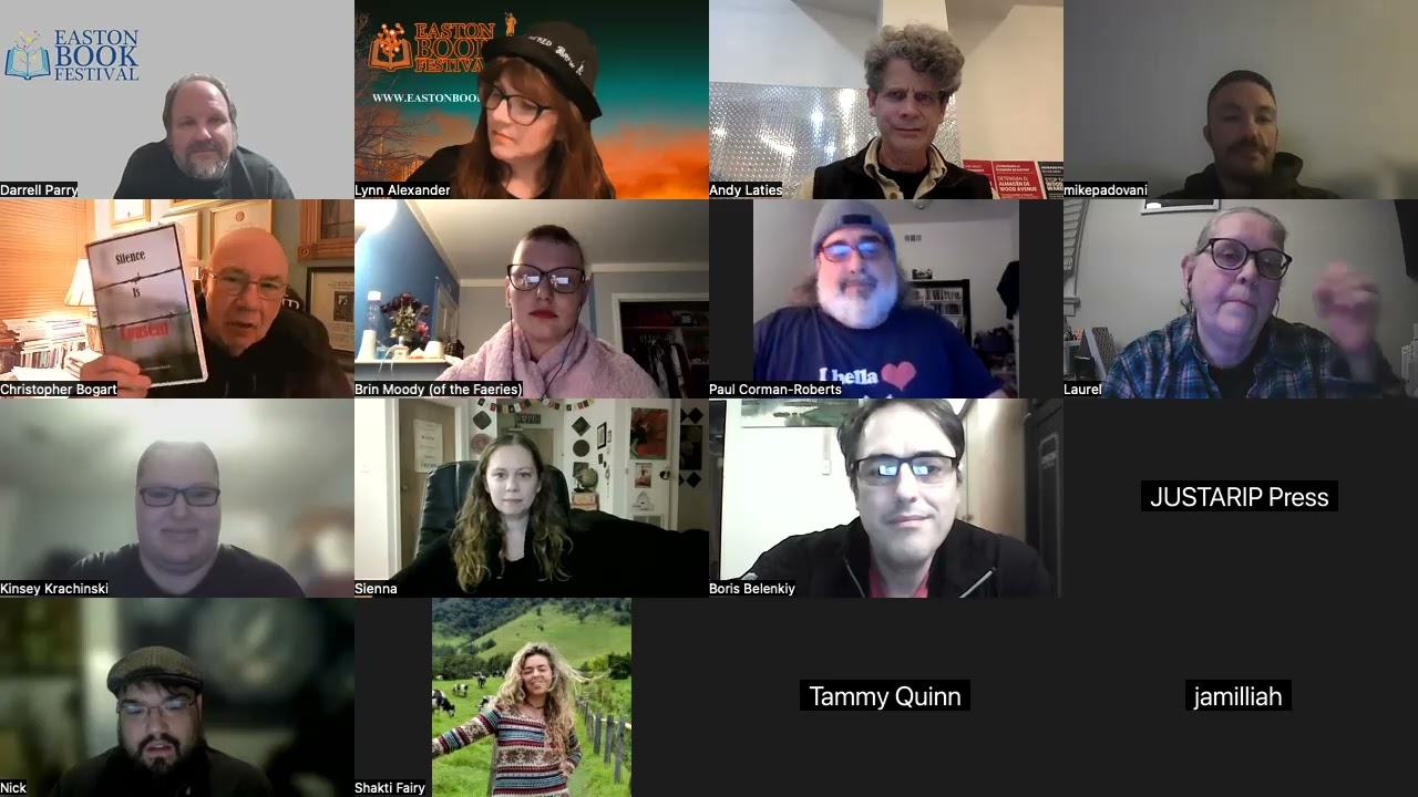 Lehigh Valley Poetry Virtual Open Mic: Easton Book Festival 2025 Edition