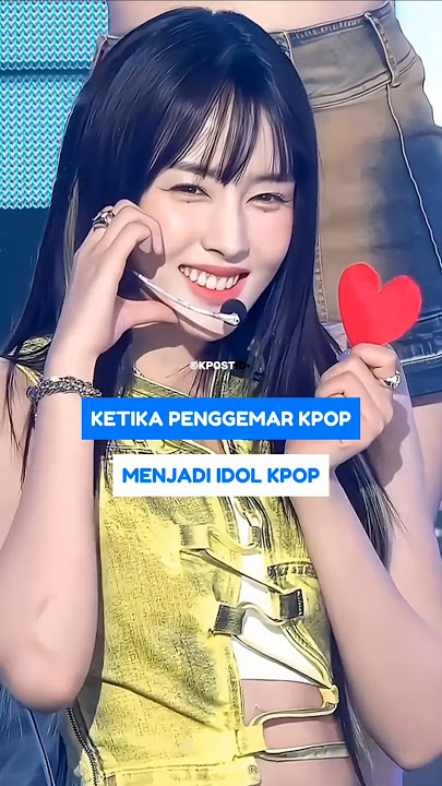 KETIKA PENGGEMAR KPOP MENJADI IDOL KPOP #SHORTS #KPOP #IDOL #KPOSTID