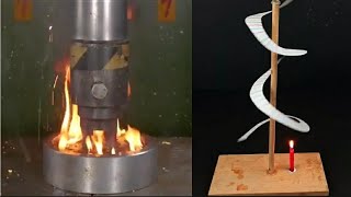 Power Bank Under The Pressure The Experiment Is Amazing In Tricks Of Science