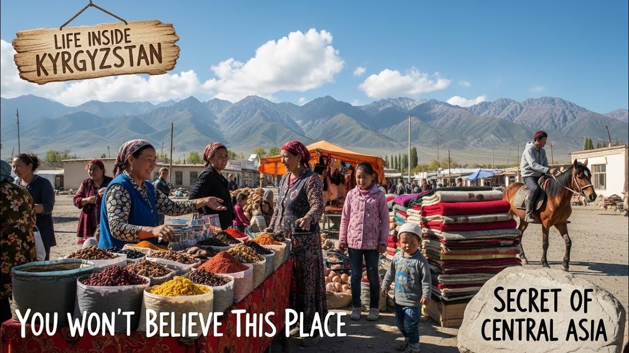 Kyrgyzstan: The Muslim Country Where Horse Milk & Ancient Traditions Still Live 🇰🇬