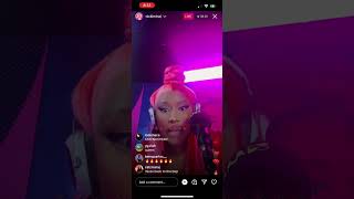 Nicki Minaj Live On Instagramamp App