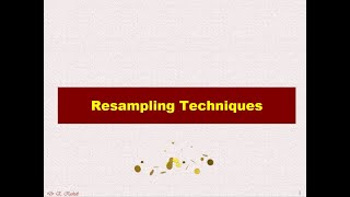 Resampling Techniques