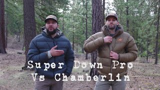 Kuiu Super down Pro Vs Firstlite Chamberlin