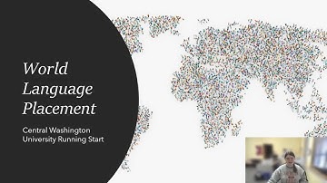 World Language Placement For CWU Running Start