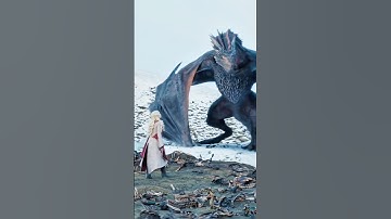 Daenerys and her dragons🐉 #daenerystargaryen #drogon #rhaegal #gameofthrones #viserion