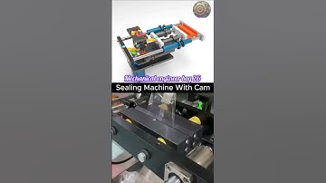 Sealing Machine With Cam#mechanicalengineering #cad #mechanical #engineering #mechanism