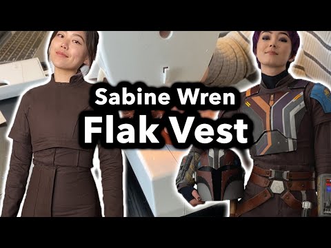 Sabine Wren's Flight Suit Flak Vest - Tutorial & Sewing Patterns - Ahsoka Cosplay