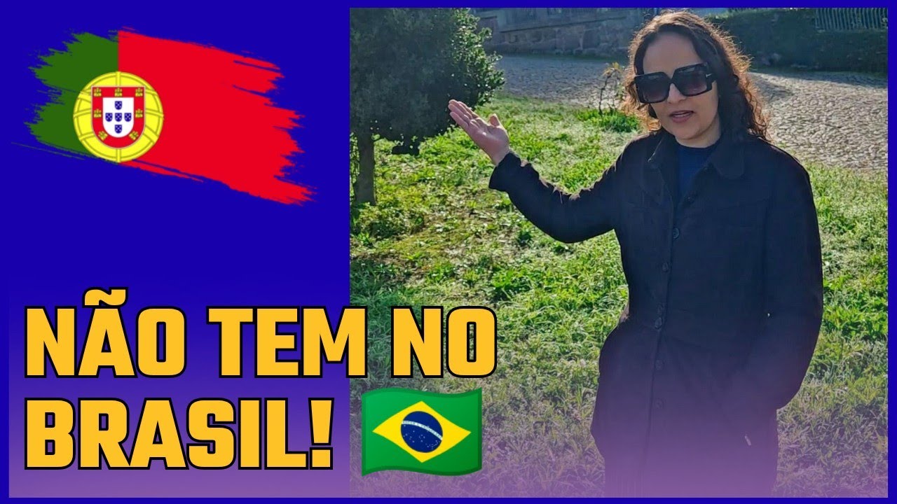 O BRASIL NÃO TEM ISSO! 🇧🇷 5 Curiosidades CHOCANTES que encontramos em Portugal!