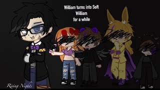 William Afton turns into Soft William (Ft. The Aftons and Soft Aftons) |Gacha Club FNAF| screenshot 5