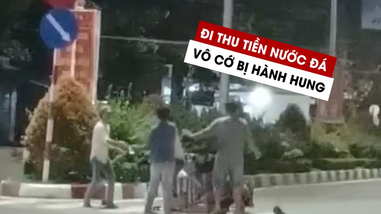Đến quán nhậu thu tiền nước đá, bị 6 người say rượu... - youtube