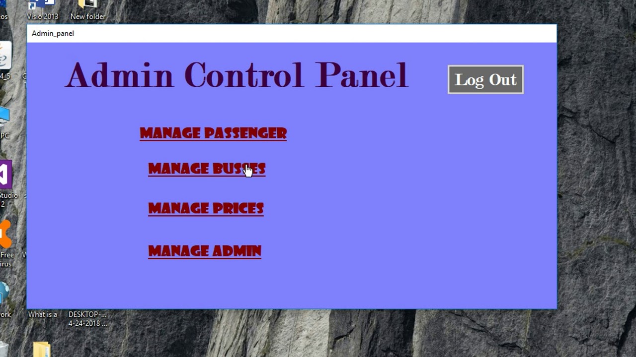 Transport Management System | Desktop App | C# - YouTube