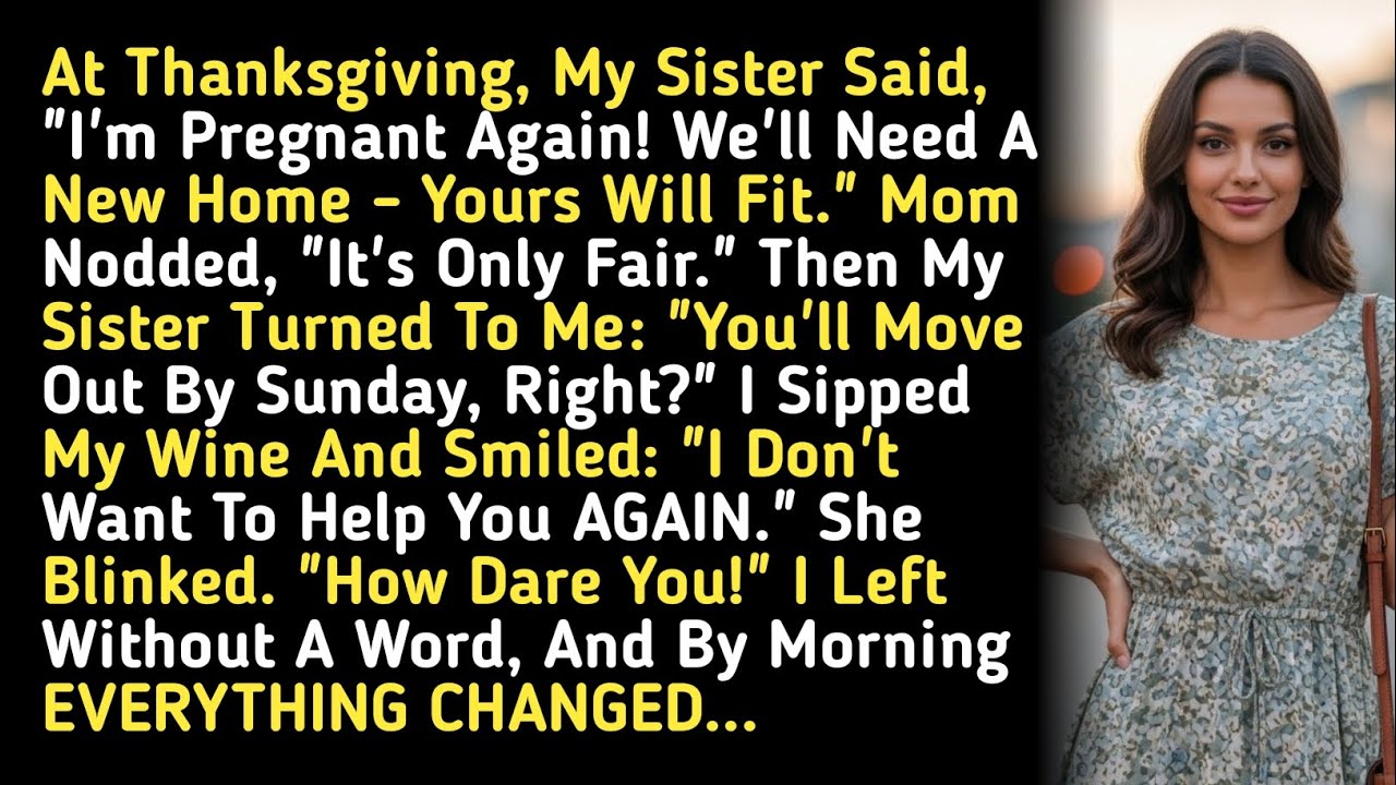 At Thanksgiving, My Sister Said, 