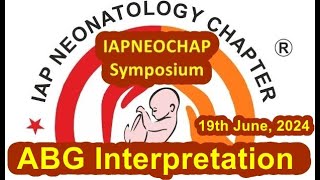 IAPNEOCHAP Symposium, ABG analysis 20june2024