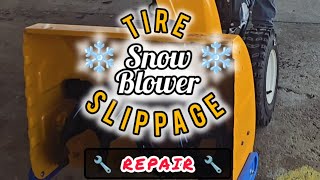 Snowblower Drive Slipping? Belt or Friction Wheel—Here’s How to Tell!