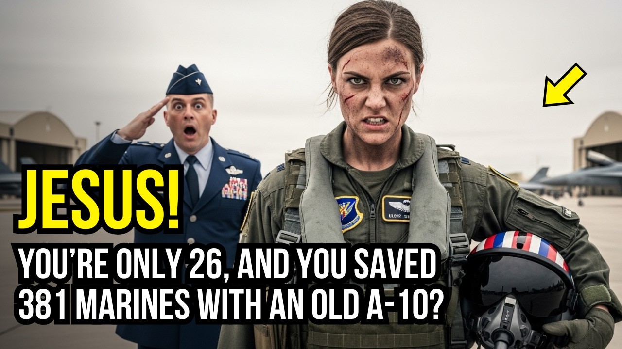 381 SEALs Trapped and Begging for Rescue — A Female A-10 Pilot Broke Every Rule to Save Them