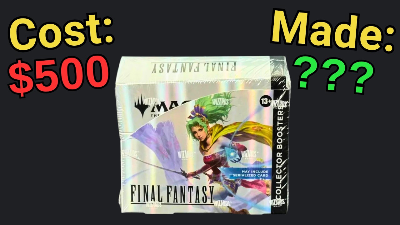 Opening a Final Fantasy Collectors Booster Box