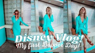 DISNEY VLOG | Come with me to my first ever Dapper Day!