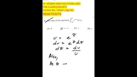 ISI MSQMS QMA 2025 Q27 Solved Instantly! | Easy Method! #ISI2025 #QMA #MSQMS #SouravSirsClasses