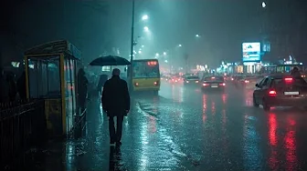 How long must I walk in the rain before the sun rises in my life? Relaxing Sound for Sleep.