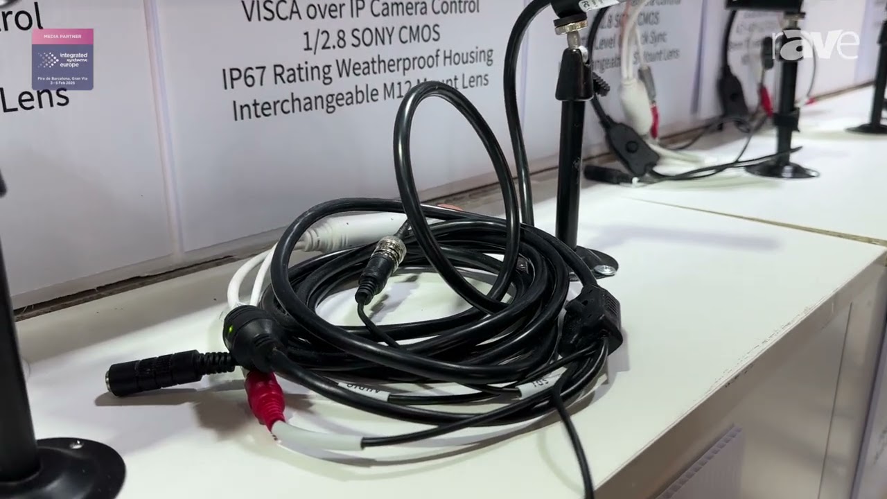 ISE 2026: Aida Imaging Showcases HD3G-IPC-MINI Camera