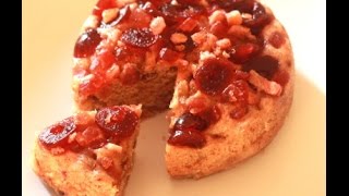 cake fruit plum christmas eggless pressure recipe bake