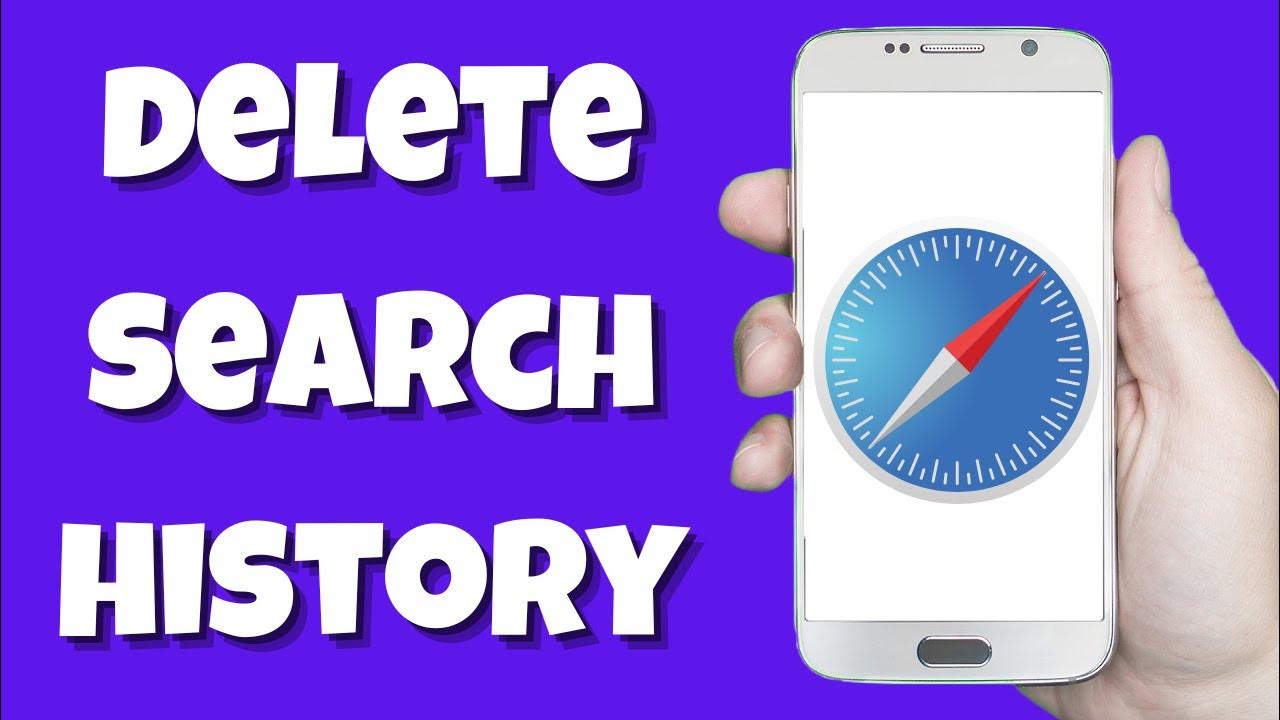 delete google search history safari