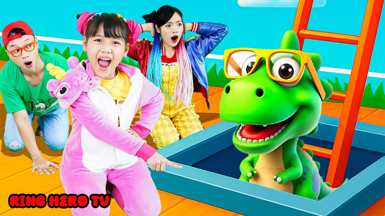 アイコの三兄弟が謎の地下室を探検する