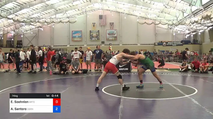 74 Kg Round Of 32 Emil Soehnlen Boilermaker RTC Vs...