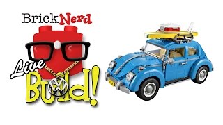 BrickNerd LiveBuild - LEGO Volkswagen Beetle