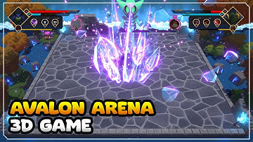 Avalon Arena – 3D Multiplayer Game Trailer – Unity