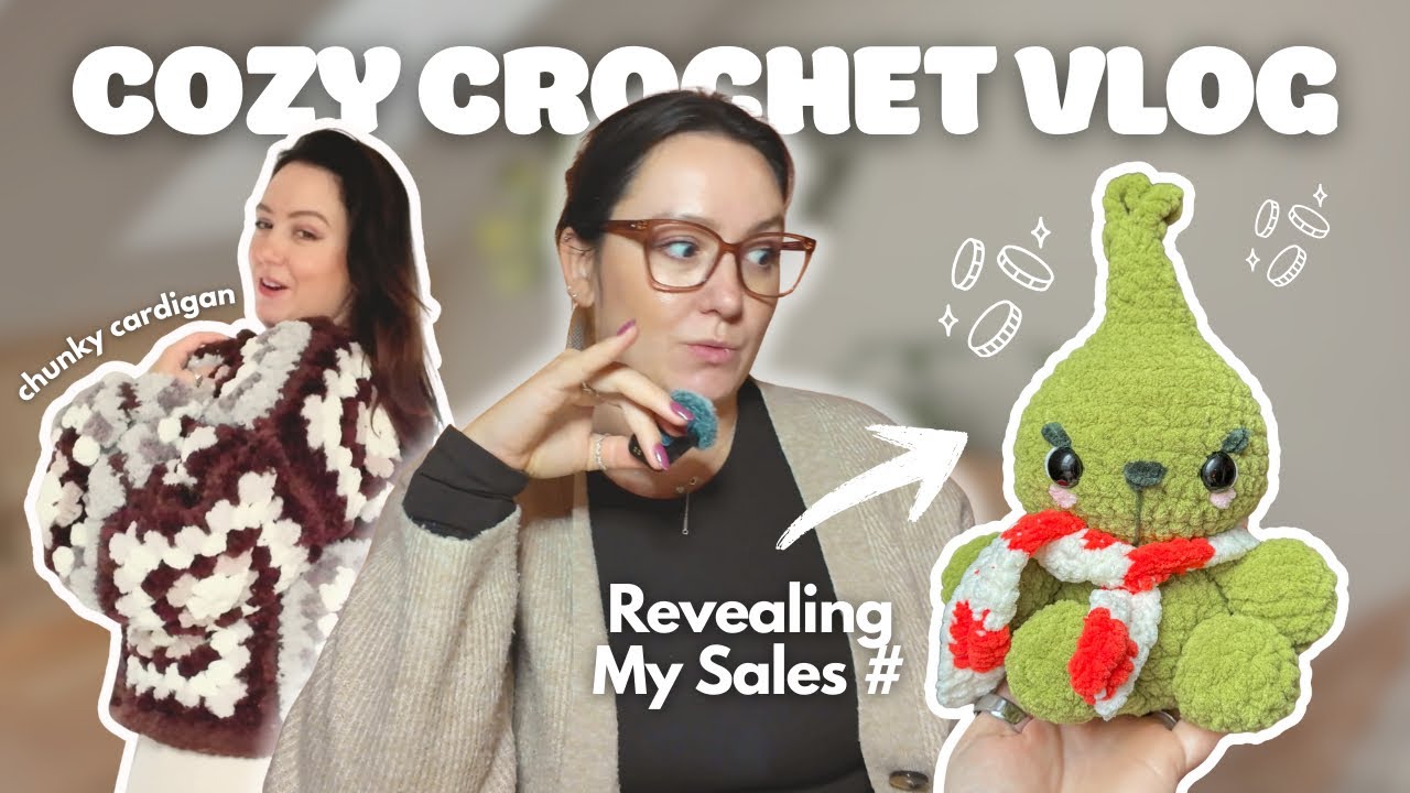 Wonder how many pattern sales I make?! 🤫 #studiovlog