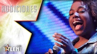 ¡Pase de Oro! ¡Espectacular chorro de voz de Yaneisy! | Audiciones 3 | Got Talent España 2017