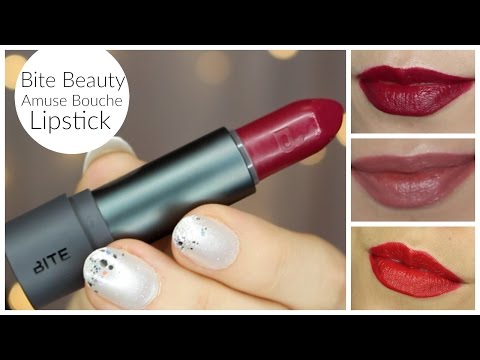 Video: Bite Beauty Amuse Bouche lūpu bietes pārskats