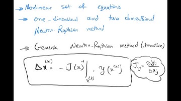 Lecture 19: Nonlinear Optimization (Part 1: Newton-Raphson Method)