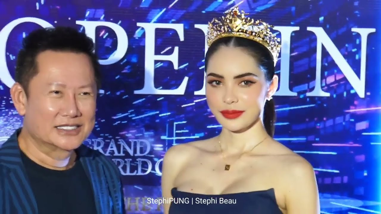 [Fancam] 070822 Charlotte Austin | Press conference #MissGrandSaraburi2023