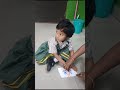 Blue finger print