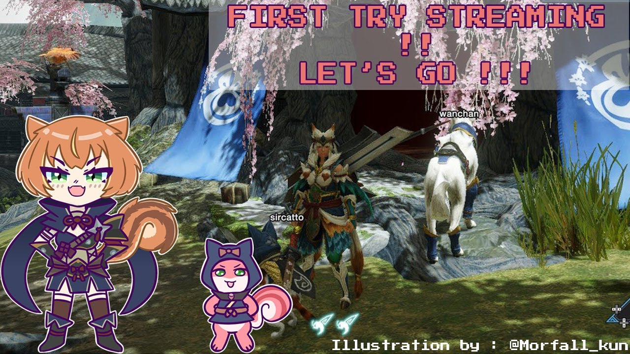 【Monster Hunter Rise】LET'S GO HELP ME HEHEHEHE【Ayunda Risu】