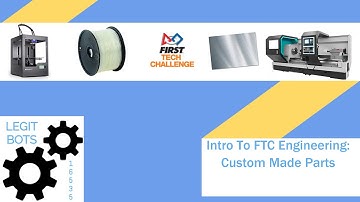 Intro to FTC Engineering: Custom-Made Parts