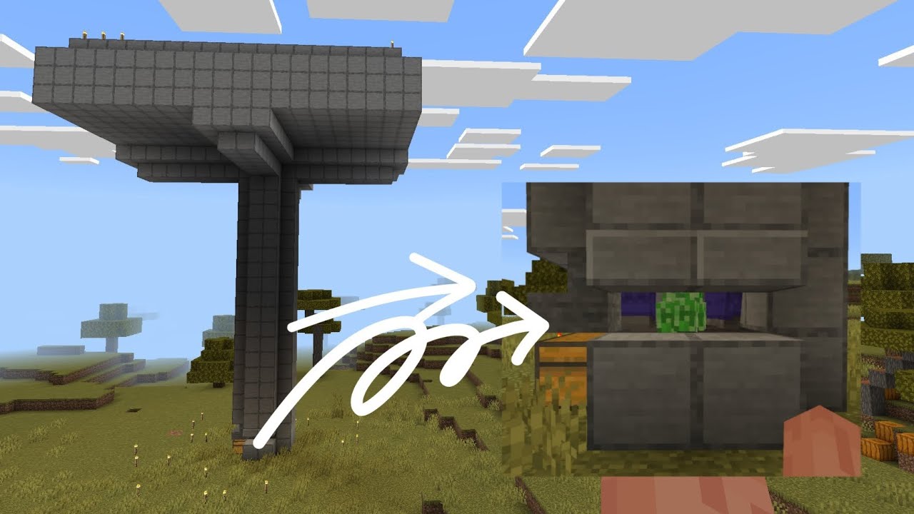 Best and Easiest Mob Farm in Minecraft Java and Bedrock - YouTube