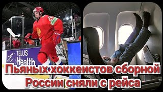Хоккеистов Молодежной Сборной России Сняли С Самолета | Пьяных Хоккеистов Сняли С Рейса Мчм-2022